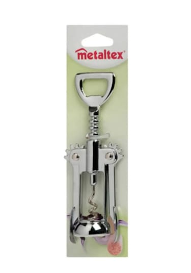 Metaltex Kanatlı Tirbüşon Metal