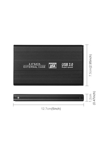 Sones Richwell Sata R2-sata-500gb 500gb 2,5 İnç Usb3.0 Süper Hızlı Arayüzlü Mobil Sabit Disk Sürücüsü