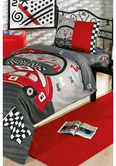 Taç Nevresim Takımı Kristal Yarışçı Nevresim Takımı