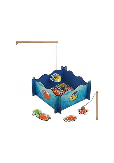 Ahşap Balık Tutma Oyunu - 20 Parça