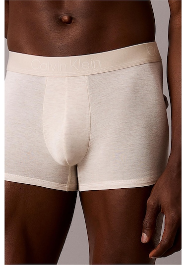 Calvin Klein Trunk 3pk Erkek 3lü Boxer-14930 Beıge