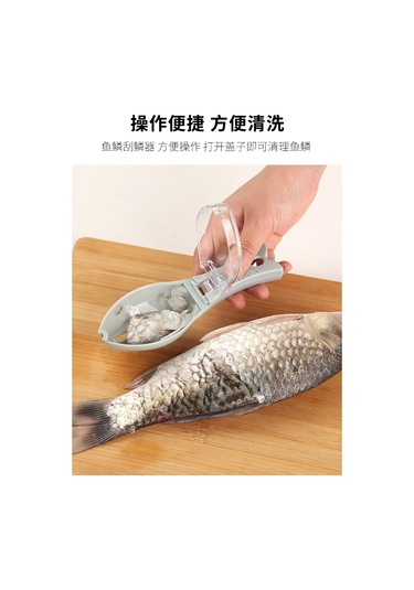 Pazly-elle Balık Pulu, Balık Pulu, Kapaklı, Ev, Mutfak Aletleri, Balık Pulu Kazıma, Plastik Kazıma, Balık Pulu Kazıma Yeşil