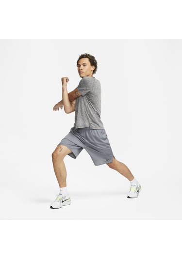Nike Dri-fit Erkek Gri Astarsız Antrenman Şortu Gri