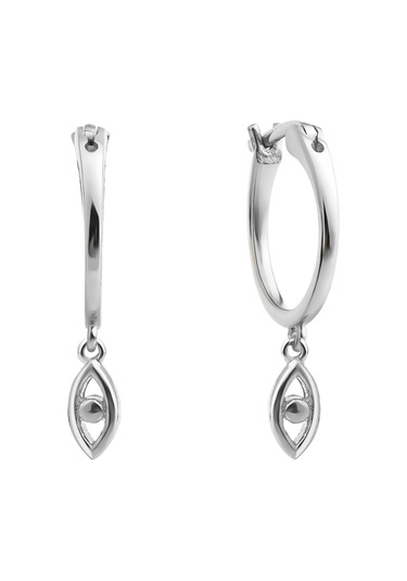 Kadın Protect Göz Küpe Rodyum