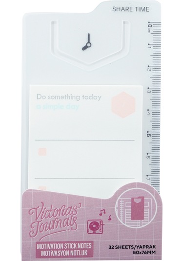 Victorias Journals Bugün Bir Şeyler Yap Post-it 50x76 Mm 32 Yaprak