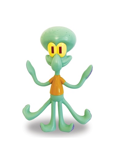 Nickelodeon Spongebob Squarepants Flexfigs Sünger Bob Squidward Tentacles Hareketli Figür - 10 Cm Sünger Bob