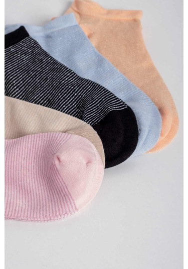 Aytuğ Kadın Modal 5 Çift Özel Kutulu Patik 33244