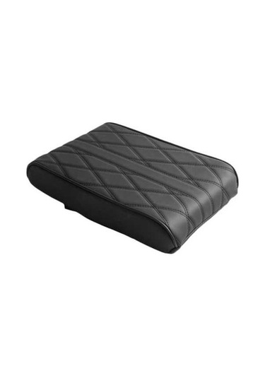 Novahub Araba Orta Konsol Kılıfı - Siyah Pu Deri, Hafızalı Köpük, 33x22x5,5 Cm, Suv Ve Kamyonet İçin