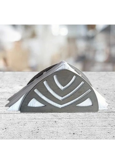 Glare Peçetelik Paslanmaz Çelik Deve Tabanı Çok Renkli