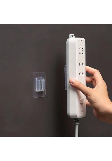 Geçmeli Klips Eşya Sabitleme Askısı 5 Set 054 Çok Renkli