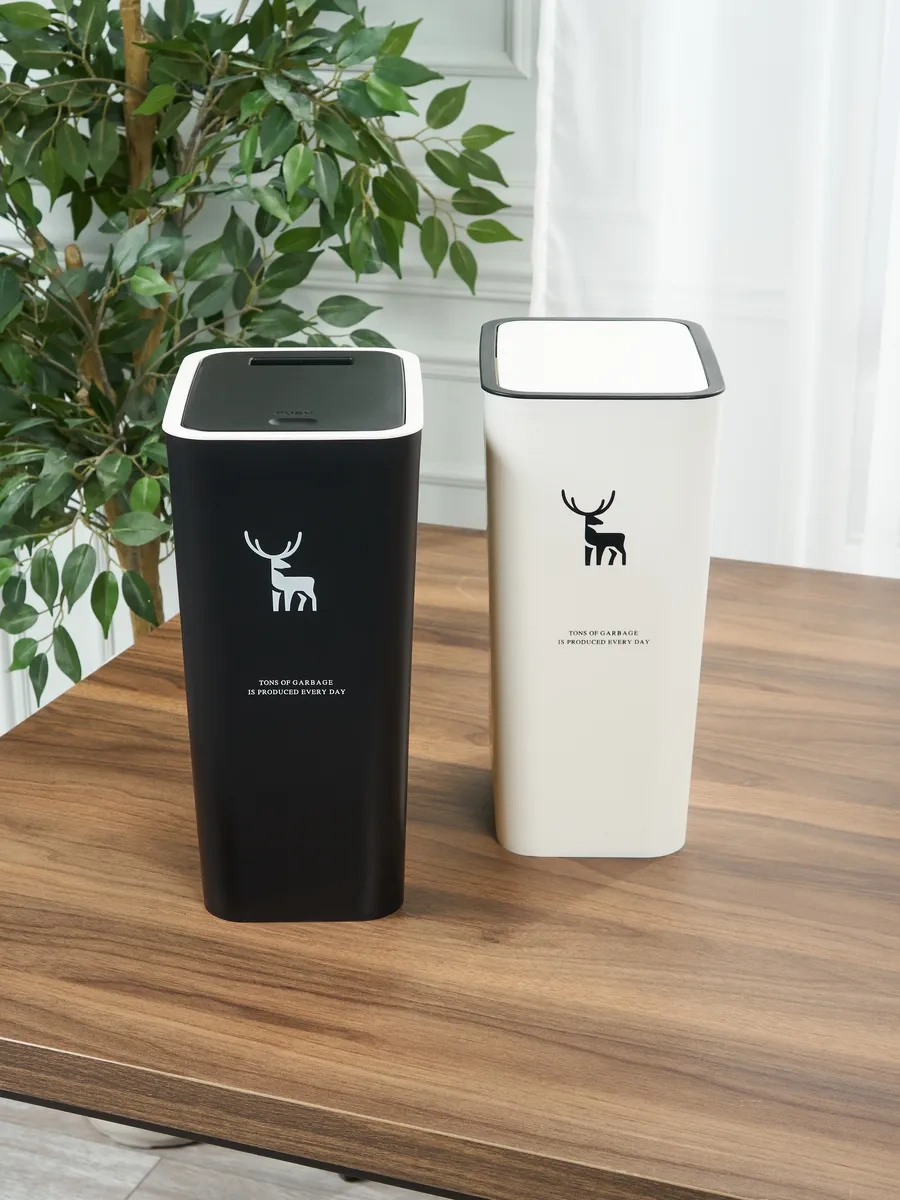 Solın Kapaklı Çöp Kovası 262355796 Siyah