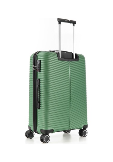 Ççs 5224 Polipropilen Büyük Boy Valiz-metalik Yeşil
