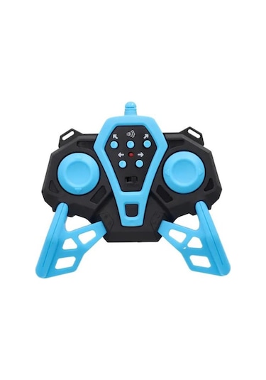 Sesli Işıklı Şarjlı 1:10 Büyük Ölçek Kumandalı Duman Atan Full Fonksiyon F1 Araç Rc Oyuncak Araba Mavi Mavi