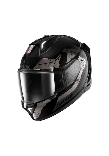 Shark Skwal İ3 Rhad Kapalı Kask Gri - Siyah