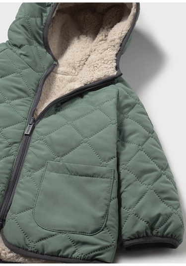 Mayoral 2422-96 Erkek Bebe Yeşil Çift Taraflı Mont Yeşil