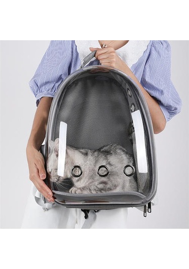 Kedi Çanta Gölgelendirme Taşınabilir Uzay Kapsül Şeffaf Nefes Pet Çanta Omuzlar Şık Kedi Kafes Kedi Crate Yürümek İçin Taşıyıcılar & Amp Bebek Arabası