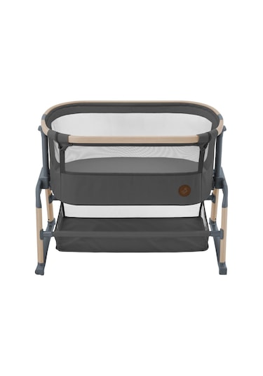 Maxi-Cosi Iora Air Sallanabilen Ahşap Görünümlü Anne Yanı Beşik Beyond Graphite Antrasit Maxi-Cosi Iora Air Sallanabilen Ahşap Görünümlü Anne Yanı Beşik Beyond Graphite Antrasit