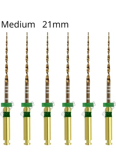 Diş Pistonlu Dalga Altın Endo Bir Dosya Endomotor Kök Kanal Hazırlama Endodontik İçin Döner Endodontik Dosyaları Pembe