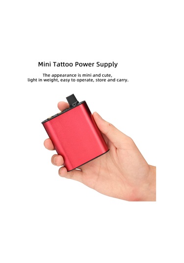 Yuntech01 Kompakt Mini Dövme Güç Kaynağı - 1.5-18v Ayarlanabilir Voltage Regülatörü, 1.5a Akım, 90-265v Giriş, Tüm Dövme Makineleriyle Uyumlu