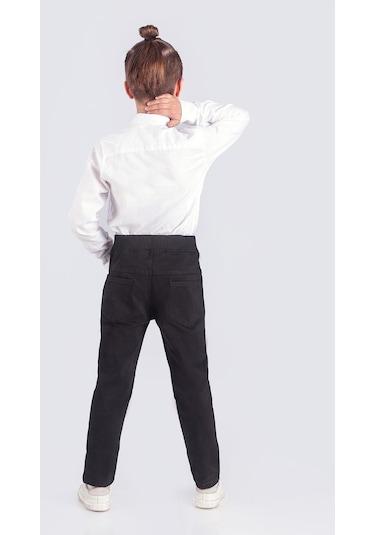 Modaplaza Erkek Çocuk Pantolon 8332- Siyah C23MŞHN8332PNTSİYAH Siyah