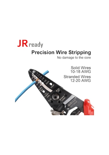 Jrready Act-ws30 Çok Fonksiyonlu Kablo Sıyırma Ve Kesme Makası