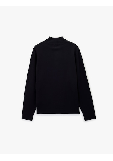 Koton Uzun Kollu Regular Fit Basic Yarım Fermuarlı Triko Kazak Lacivert 6wam70054ht Lacivert Koton Uzun Kollu Regular Fit Basic Yarım Fermuarlı Triko Kazak Lacivert 6wam70054ht Lacivert