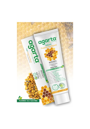 Agarta Doğal Propolis Özlü Diş Macunu 100 ML