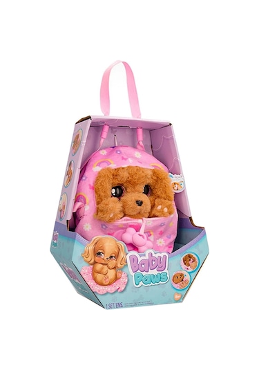 Baw01000 Baby Paws Sesli Yavru 20 Cm Peluş Çok Renkli