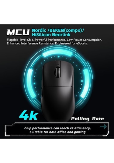 Atk Vxe Dragonfly R1 Se+ Beyaz Bluetooth Usb Type-c 18000 Dpı Oyun Faresi Beyaz