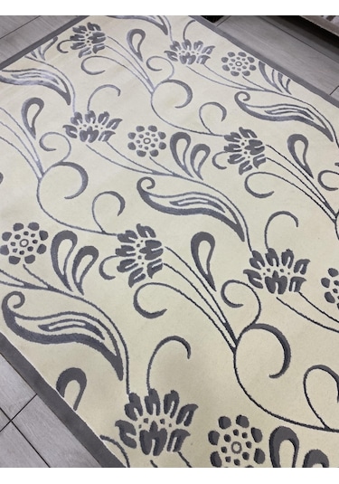 Saray Halı Vizyon 11348 Ws 150X230 Gri Krem 4 M2 Halı !