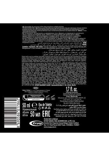 Privacy Man Addiction Erkek Parfüm EDT 3 x 50 ML