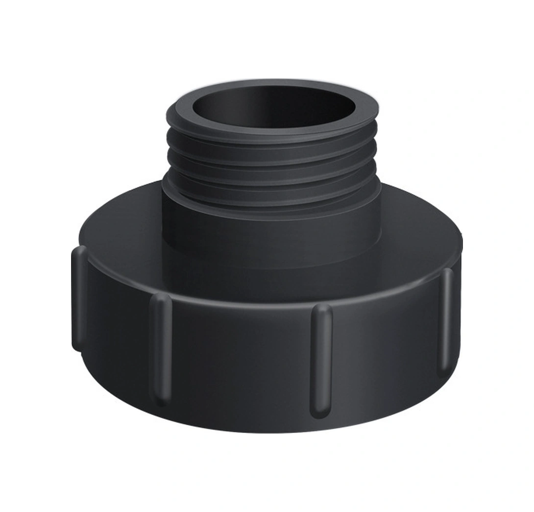 Yuntech01 Ibc Tankı Valf Adaptörü S100'den S60'ye Dönüştürücü 3" X 2" Kalın Işınlı Ağır Tip Dn100 Kelepçe Valf Bağlantı Parçası 205g