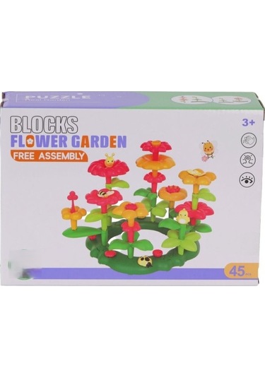 Ly008a 45 Pcs Güzel Bahçe Çiçek Seti