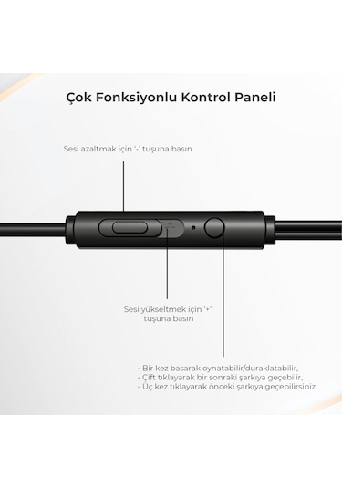 Lecoo HT105 Kablolu 3.5mm Jacklı Çıkartılabilir Mikrofonlu Kulak İçi Gaming Kulaklık