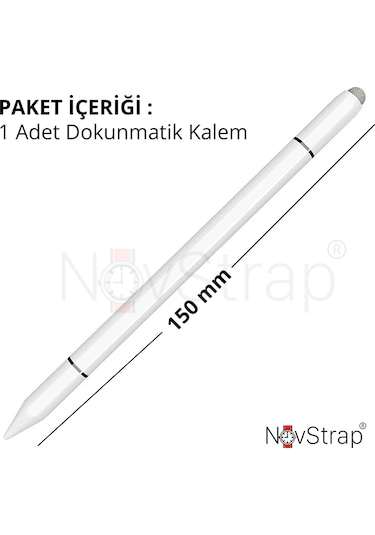 Novstrap Casper Via S40 L40 L30 S48 S30 S20 S38 L20 S10 İle Uyumlu 3in1 Dokunmatik Tablet Kalemi