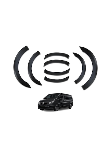 Mercedes V Class Ferrous Çamurluk Koruma Dodik Seti 8 Parça 2019 Ve Üstü