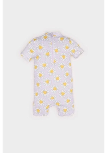 Defacto Kız Bebek Çiçek Desenli Mayo C0797a525smpr33