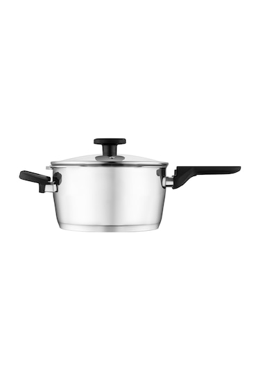 Jumbo Prime Master 4+6 Litre Düdüklü Tencere Seti Çelik Gümüş