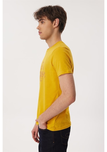 Lee Cooper Joseph Erkek O Yaka T Shırt K Sarı 16292 K Sarı