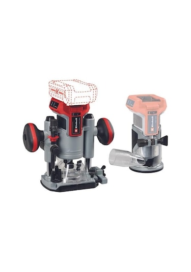 Einhell TP-RO 18 Set Li BL - Solo Kömürsüz Akülü Dik & Kenar Freze Set - 4350410