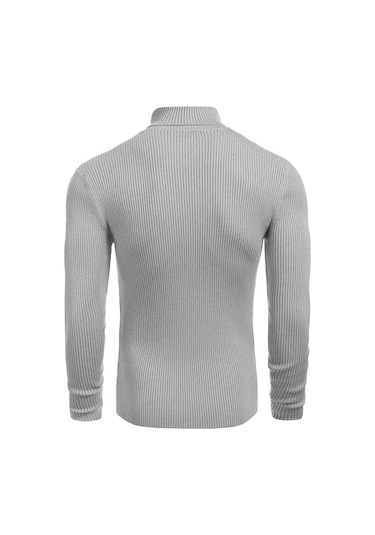 Balıkçı Yaka Erkek Triko Boğazlı Kazak 001