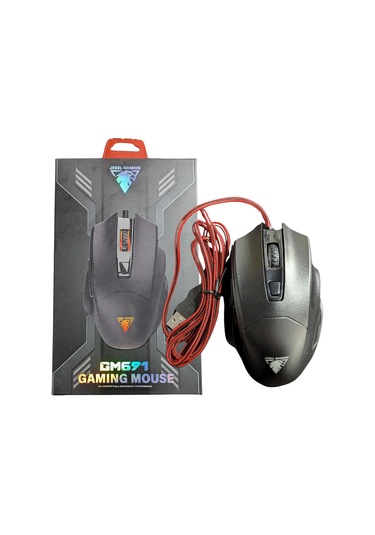 Jedel Gm-691 Kablolu Oyuncu Mouse 3600 Dpi Ledli