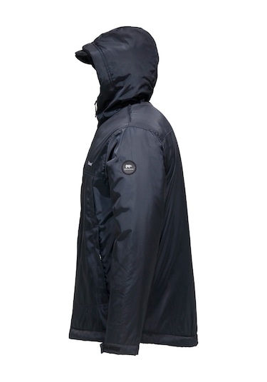 Erkek Kapitone Kapüşonlu Içi Peluş Lacivert Mont 001