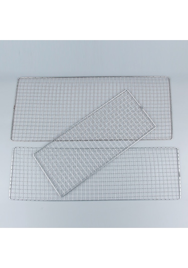 Paslanmaz Çelik Izgara Filesi, Ağır Hizmet Tipi, 26x32 Cm