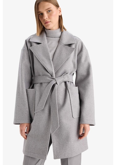 Defacto Regular Fit Kaşe Kaşe E8636ax25augr476 Gri