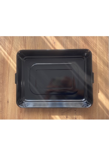 Emaye Kaplı Fırın Tepsisi Siyah