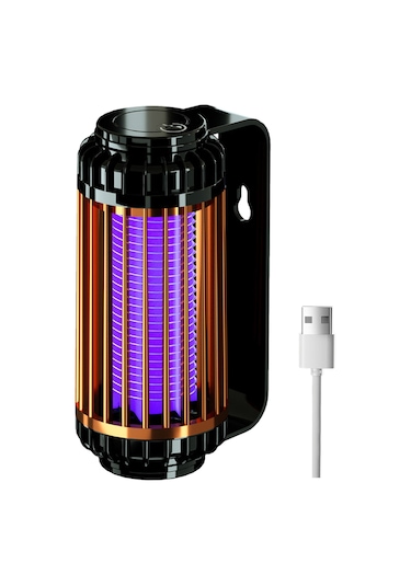 Singree Usb Şarjlı Duvara Monte & Masa Üstü Sivrisinek Öldürücü Lamba - 1200mah Pil İle İç/dış Mekan Kullanımı