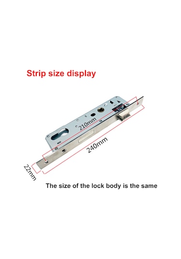Kosona "35-50mm Alüminyum Kapı Kilit Gövdesi - 8520, 8525, 8530, 8535 Modelleri"