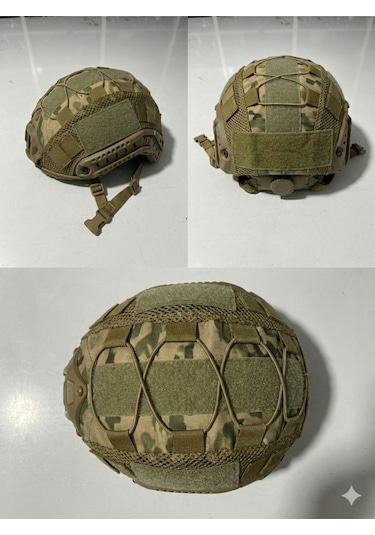 Süngü Tactical Kompozit Başlık Kılıfı Kamuflaj