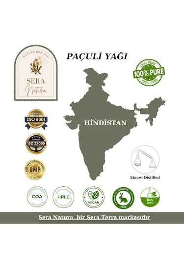 Sera Natura Paçuli Uçucu Yağı 5 ML